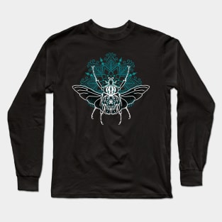 Beetle Mandala Long Sleeve T-Shirt